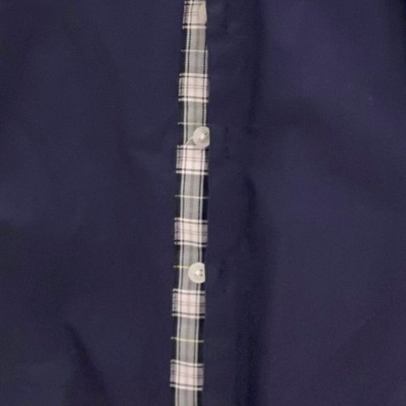 Nicolas & Bears Polka Navy Button Up Dress Shirt With Bow Tie - Picture 3 of 3